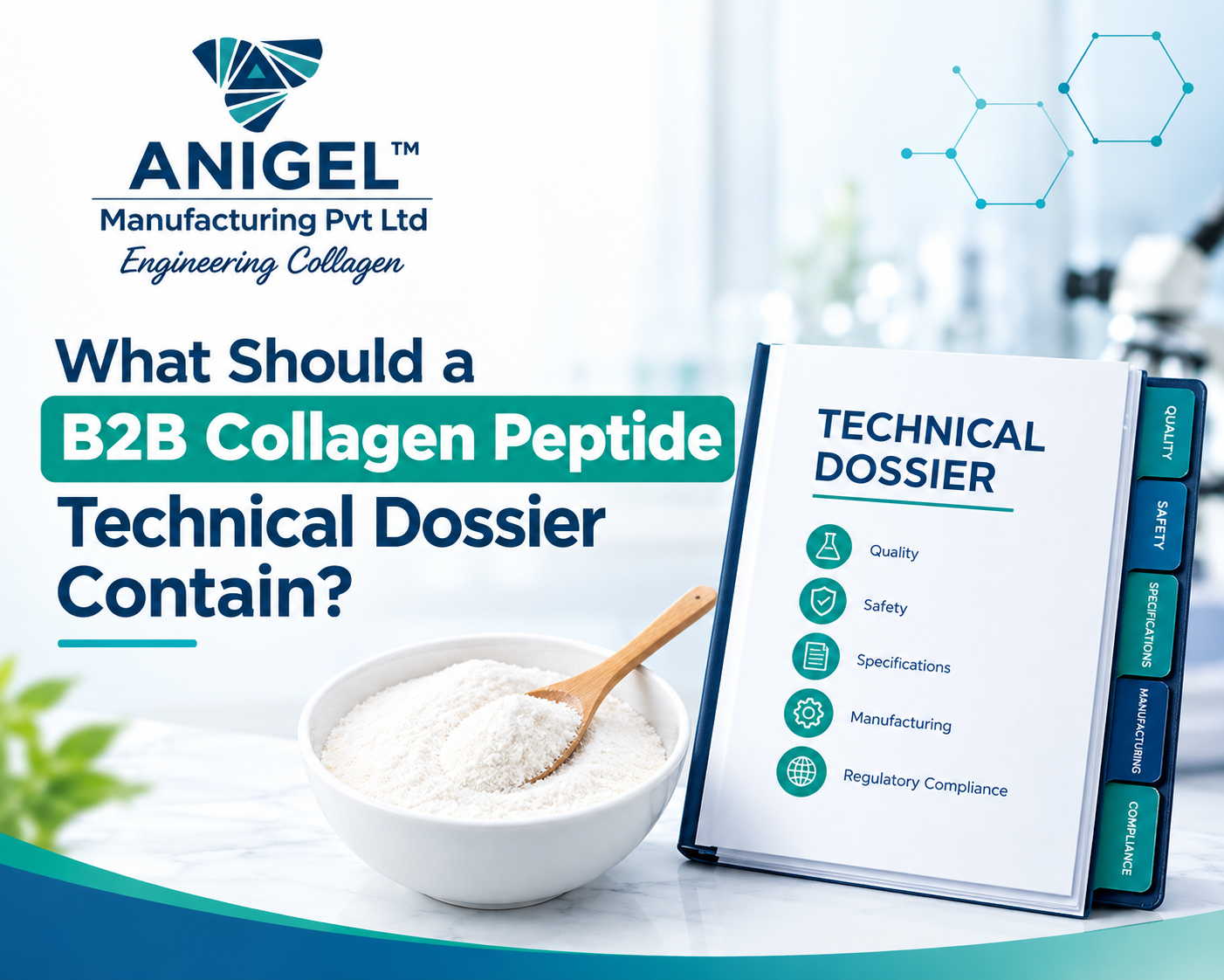 What Should a B2B Collagen Peptide Technical Dossier Contain?
